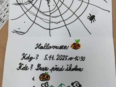 Pozvánka na Halloween